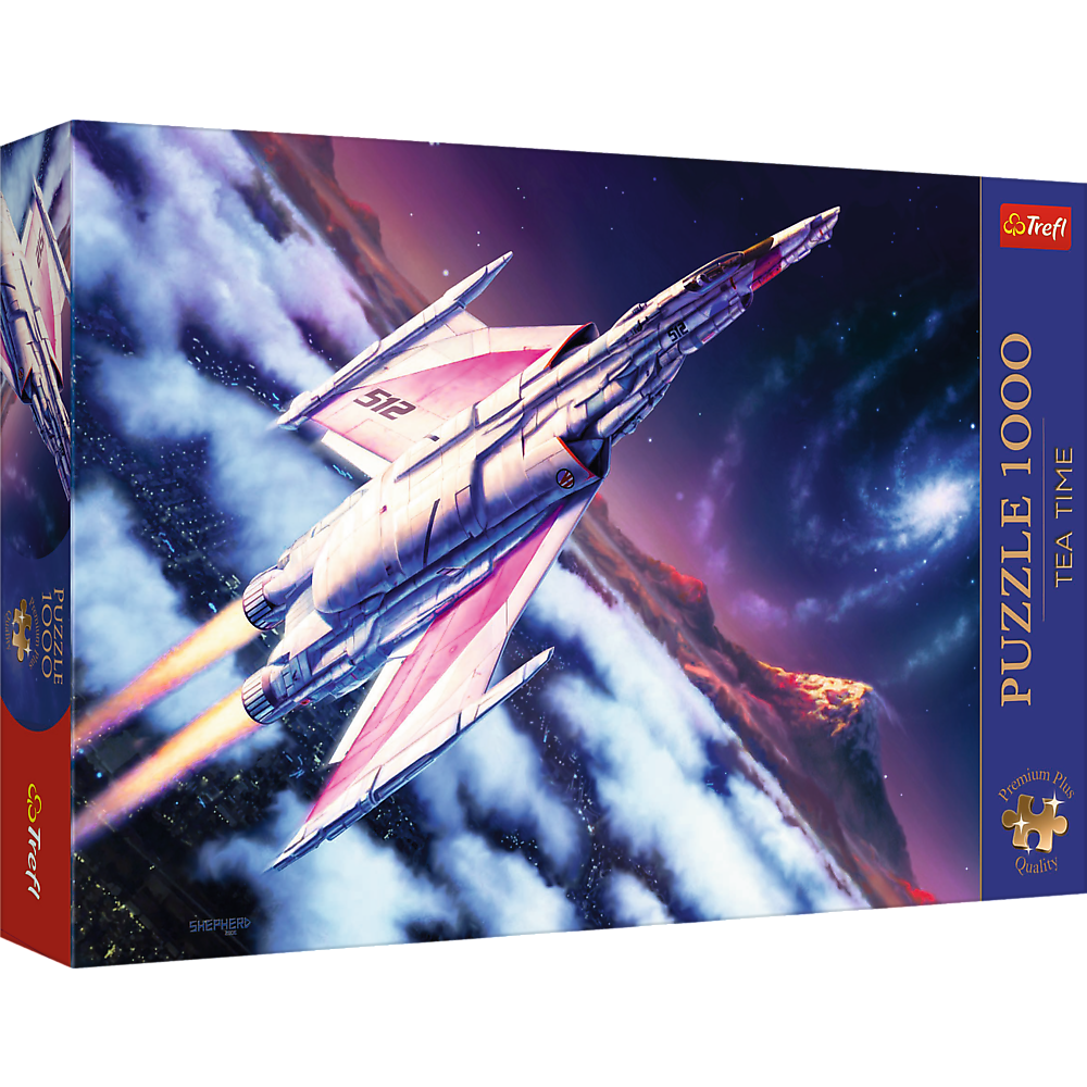 Puzzle - 1000 Premium Plus - Tea Time: Space Flight Trefl 12075