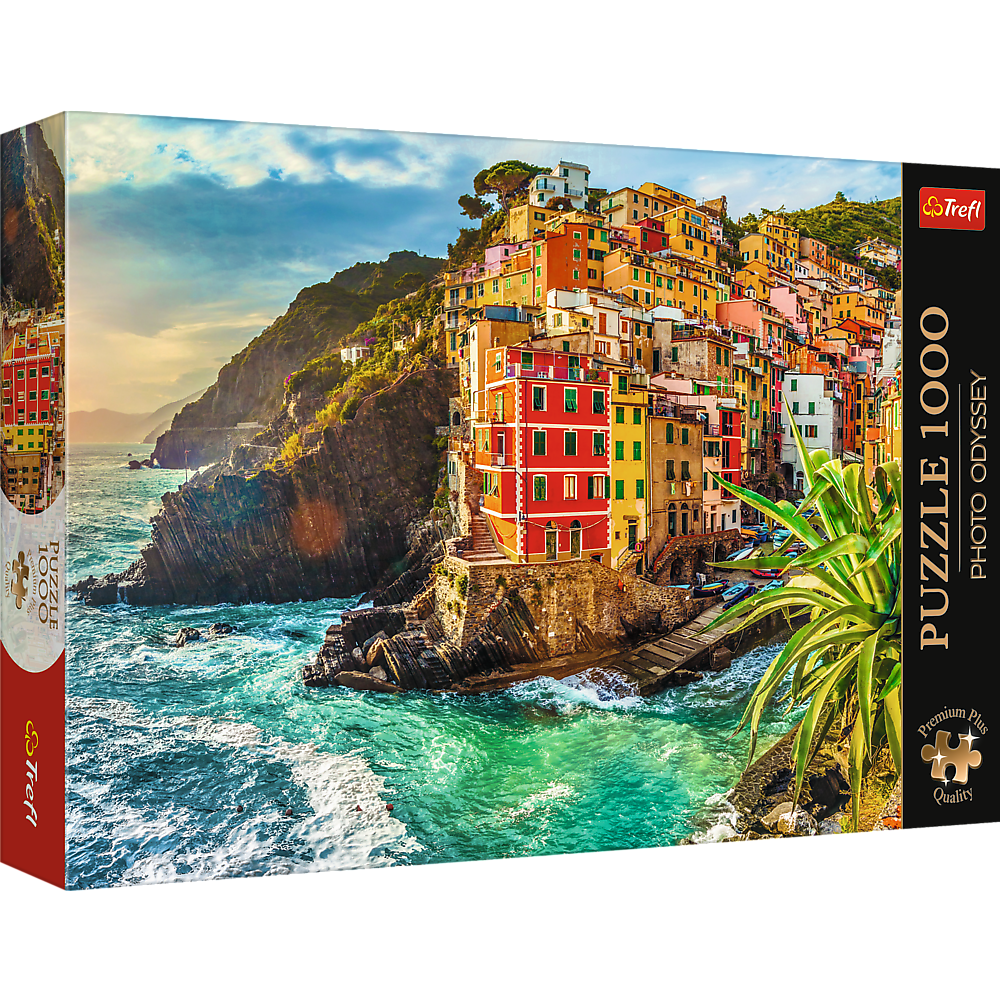 Puzzle - 1000 Premium Plus Puzzles Riomaggiore Town, Italy Trefl 10855