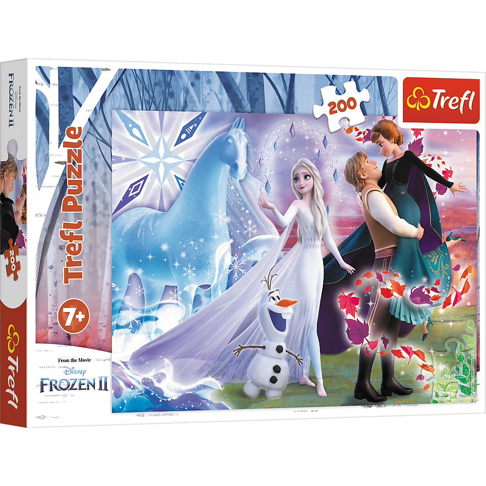 Puzzle - 200 - Magical World of Sisters - Disney Frozen Trefl 13265
