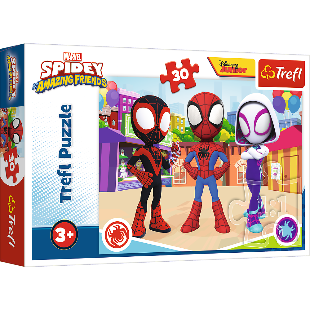 Puzzle - 30 - Adventures of Spiday and Friends - Trefl 18285