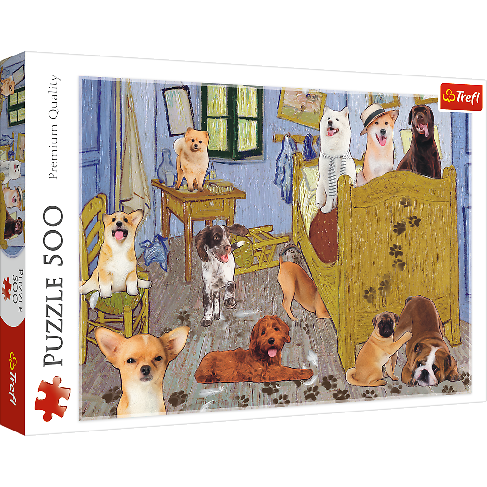 Puzzle – 500 – Van Gogh's Room: Dog Revolution Trefl 37539