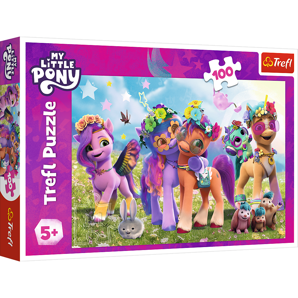Puzzle - "100" - Funny Ponies My Little Pony Trefl 16463