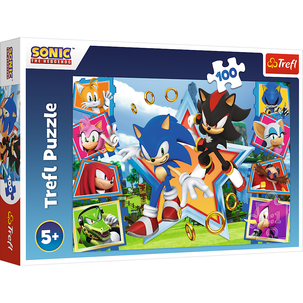Puzzle - "100" - Meet Sonic Trefl 16465
