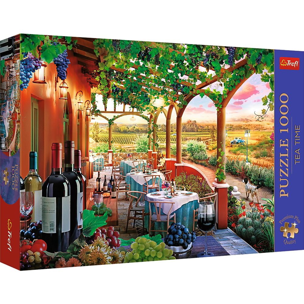 Puzzle - "1000 Premium Plus" - Tea Time: Italian Vineyard 10807