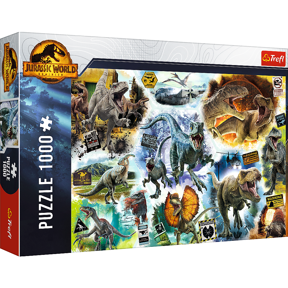Puzzle - "1000" - On the Trail of Dinosaurs 10727