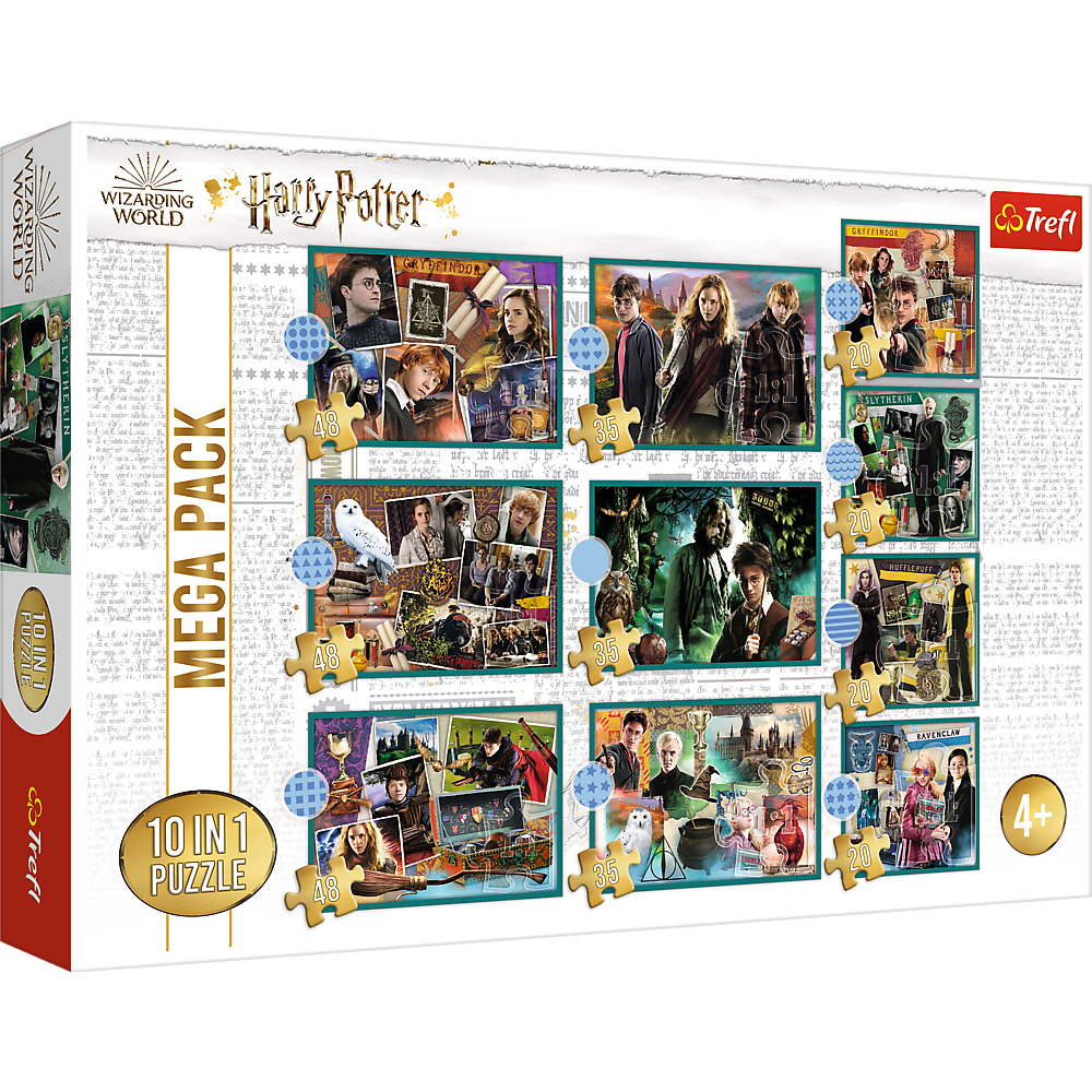 Puzzle 10in1 Harry Potter In the world of Harry Potter 90392