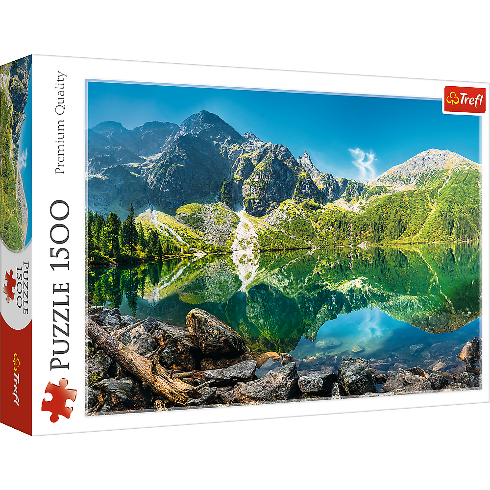 Puzzle -1500- Lake Morskie Oko, Tatra Mountains, Poland 26167