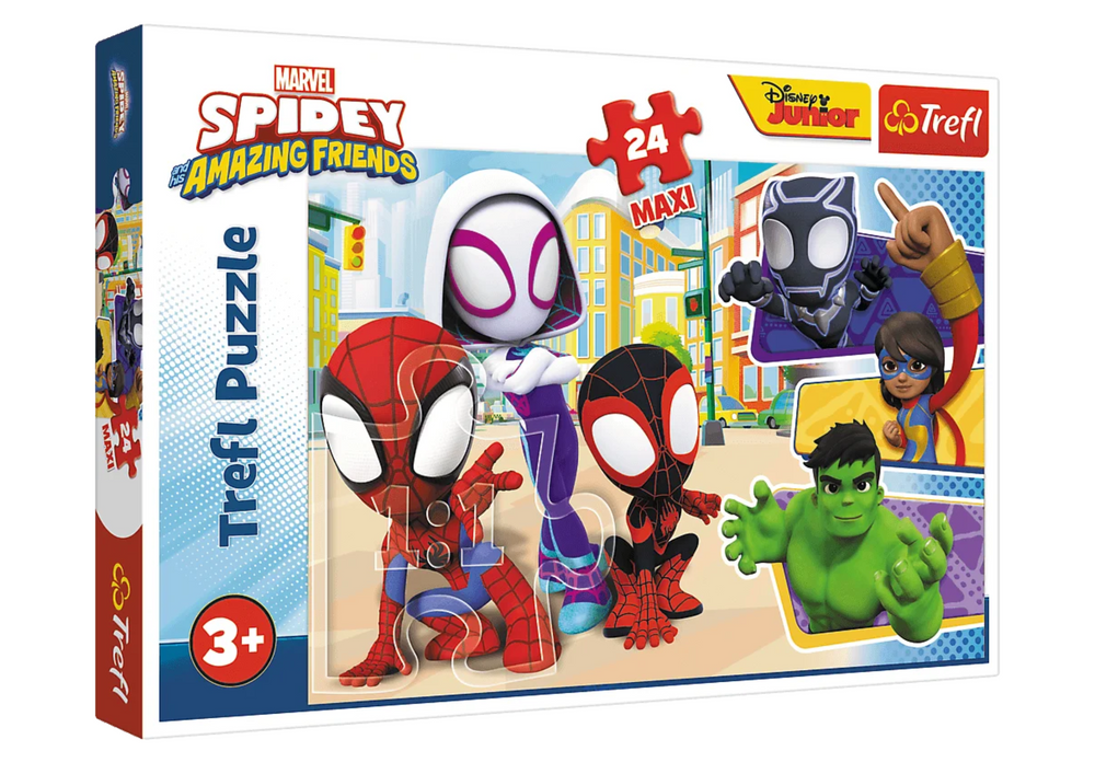Puzzle 24pcs Maxi Spidey and Friends Trefl 14348
