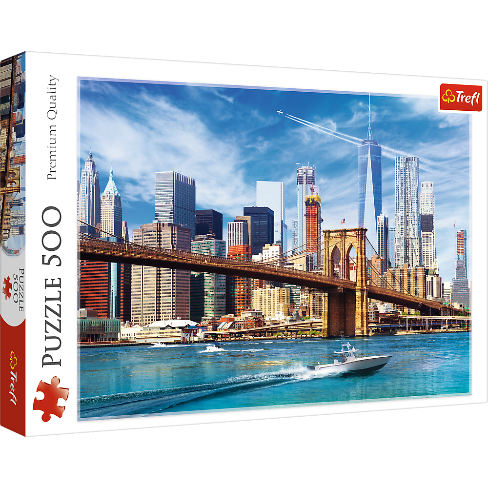 Puzzle 500 pcs. New York View Trefl 37331