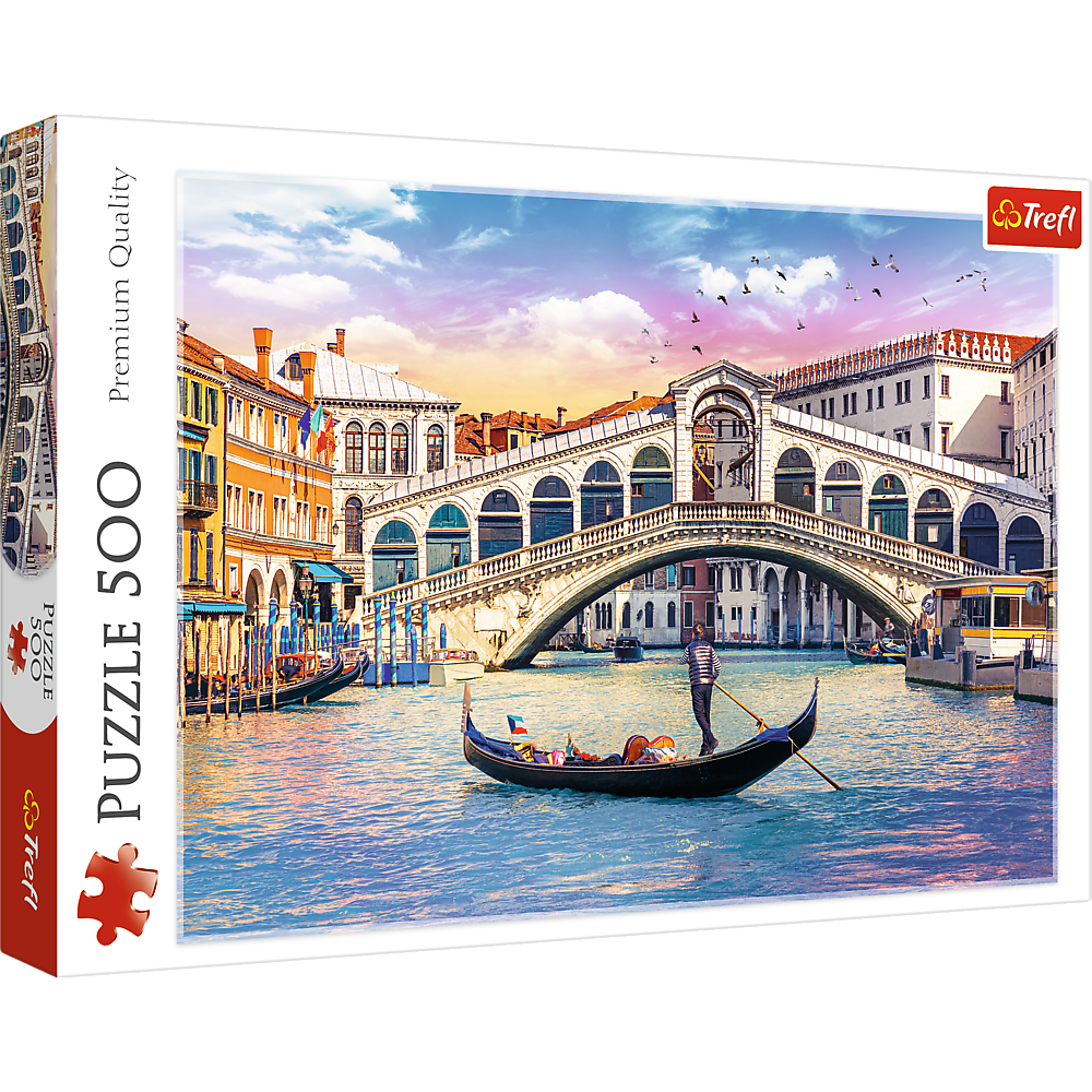 Puzzle 500 pcs. Rialto Bridge, Venice 37398