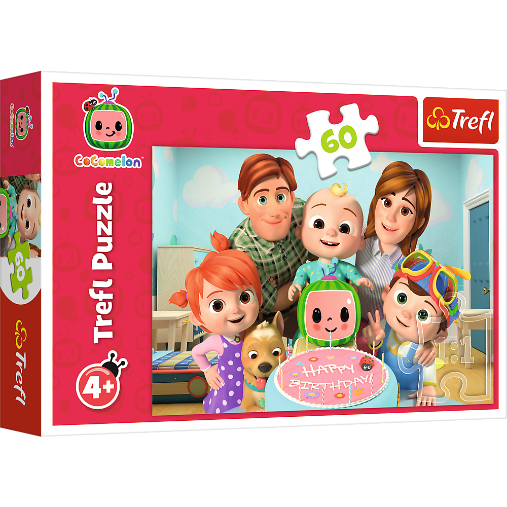 Puzzle 60 pcs. Cocomelon, Wonderful day Trefl 17391