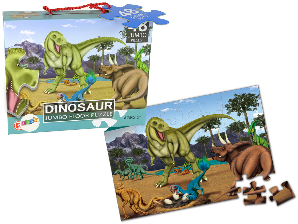 Puzzle For Kids Dinosaurs Jigsaw Puzzle 48