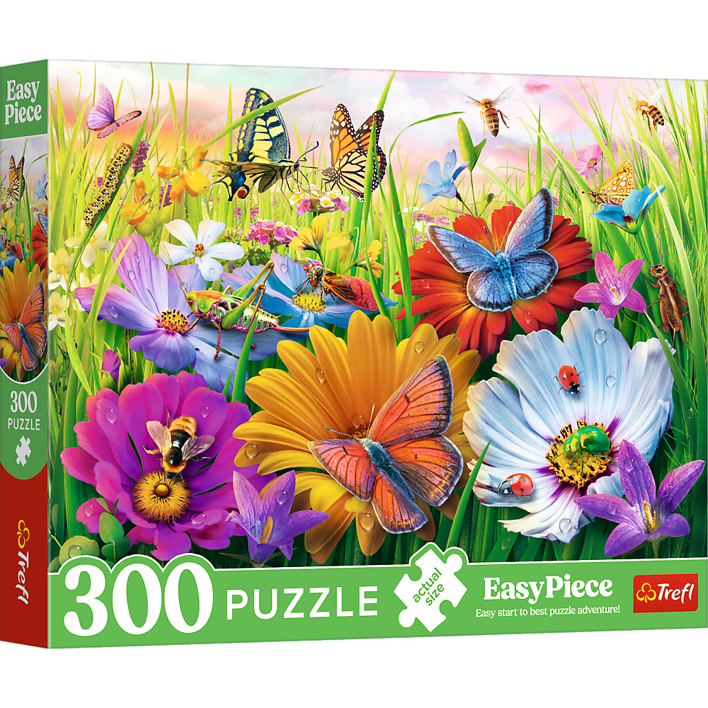Puzzles - 300 EasyPiece - Insects in the Meadow Trefl 23103