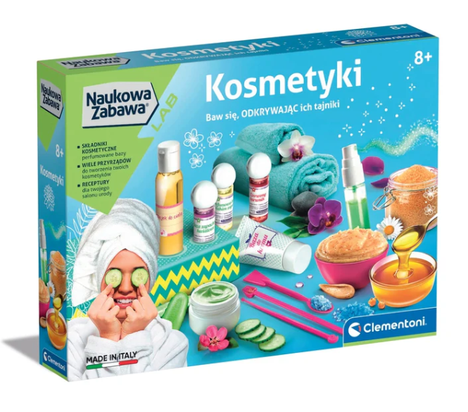 Scientific Fun Cosmetics Laboratory: Creams & Bath Salts Clementoni 50891