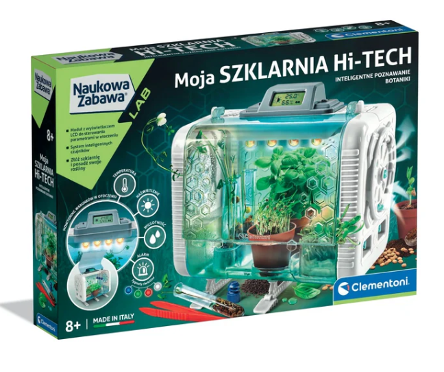 Scientific Fun HI-TECH Greenhouse Lab: Botanical Experiments Clementoni 50915