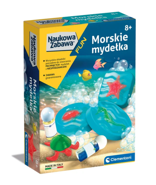 Scientific Fun Marine Soaps Kit Clementoni 50709