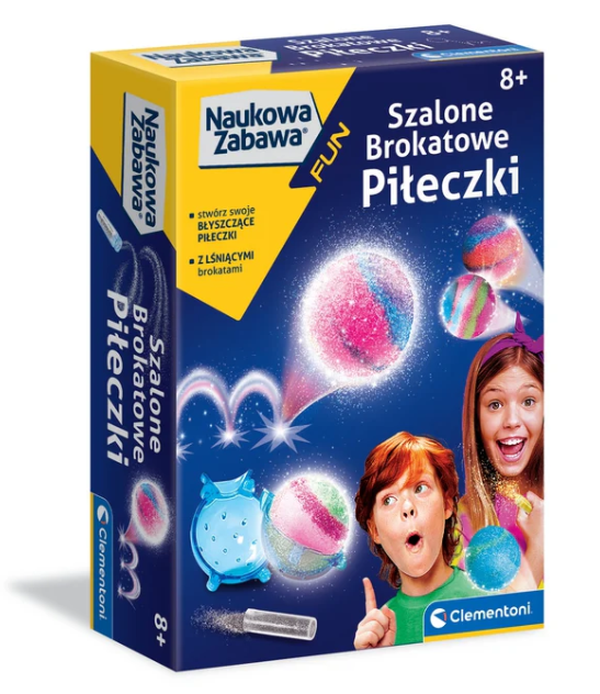 Scientific Fun Mini Lab: Crazy Glitter Balls Clementoni 50702
