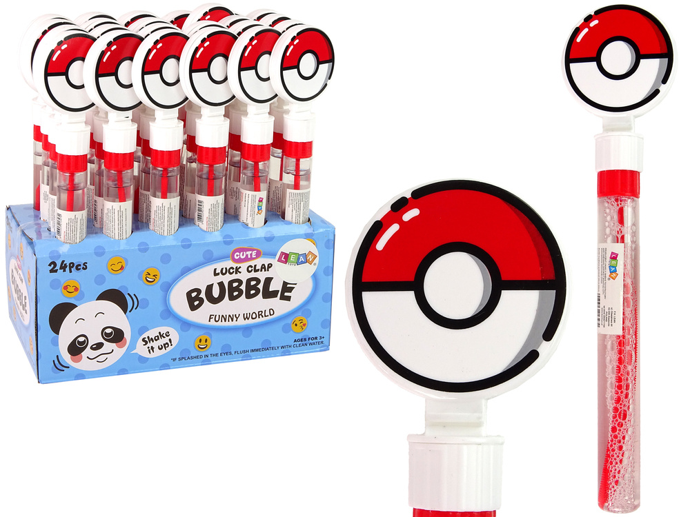 Soap bubbles Pokeball 28 cm Flapper