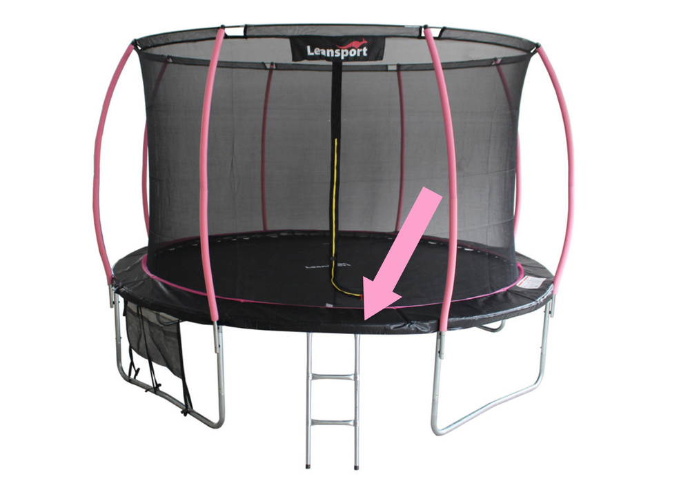 Защитный чехол для пружин батута Sport Max 183 см (6ft) Black-Pink