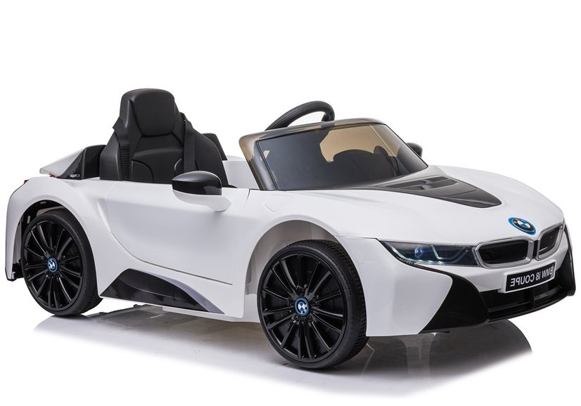 Одноместный электромобиль BMW i8 Coupe White