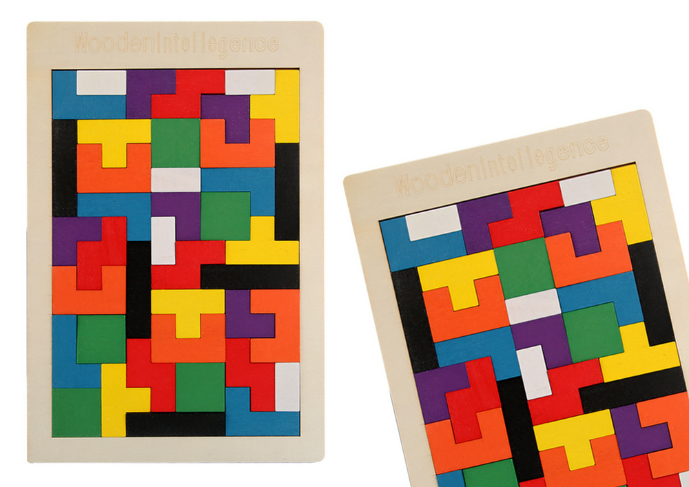 Wooden Puzzle Logic Puzzle 40 Pieces