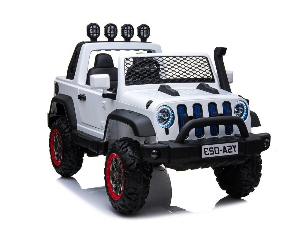 Двухместный детский электромобиль YSA023 White 24V