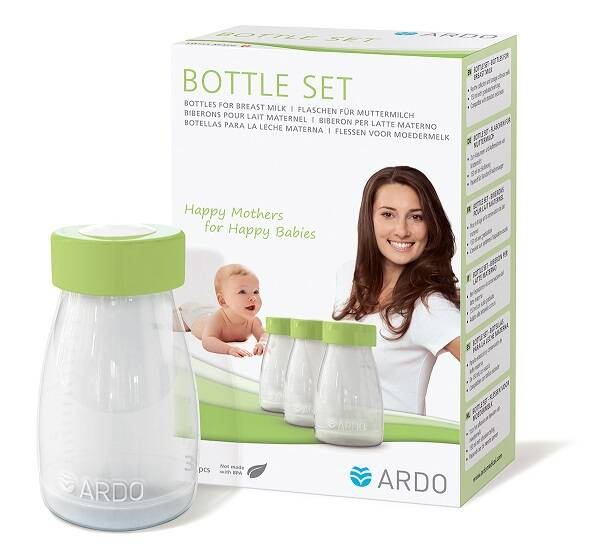 ARDO BOTTLE SET Butelki na Pokarm 3 szt