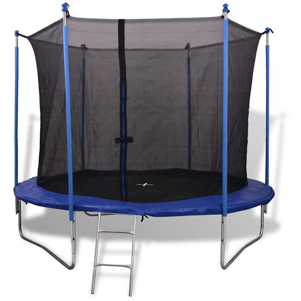 Батут с защитной сеткой и лестница 305 см (10ft) Vidaxl