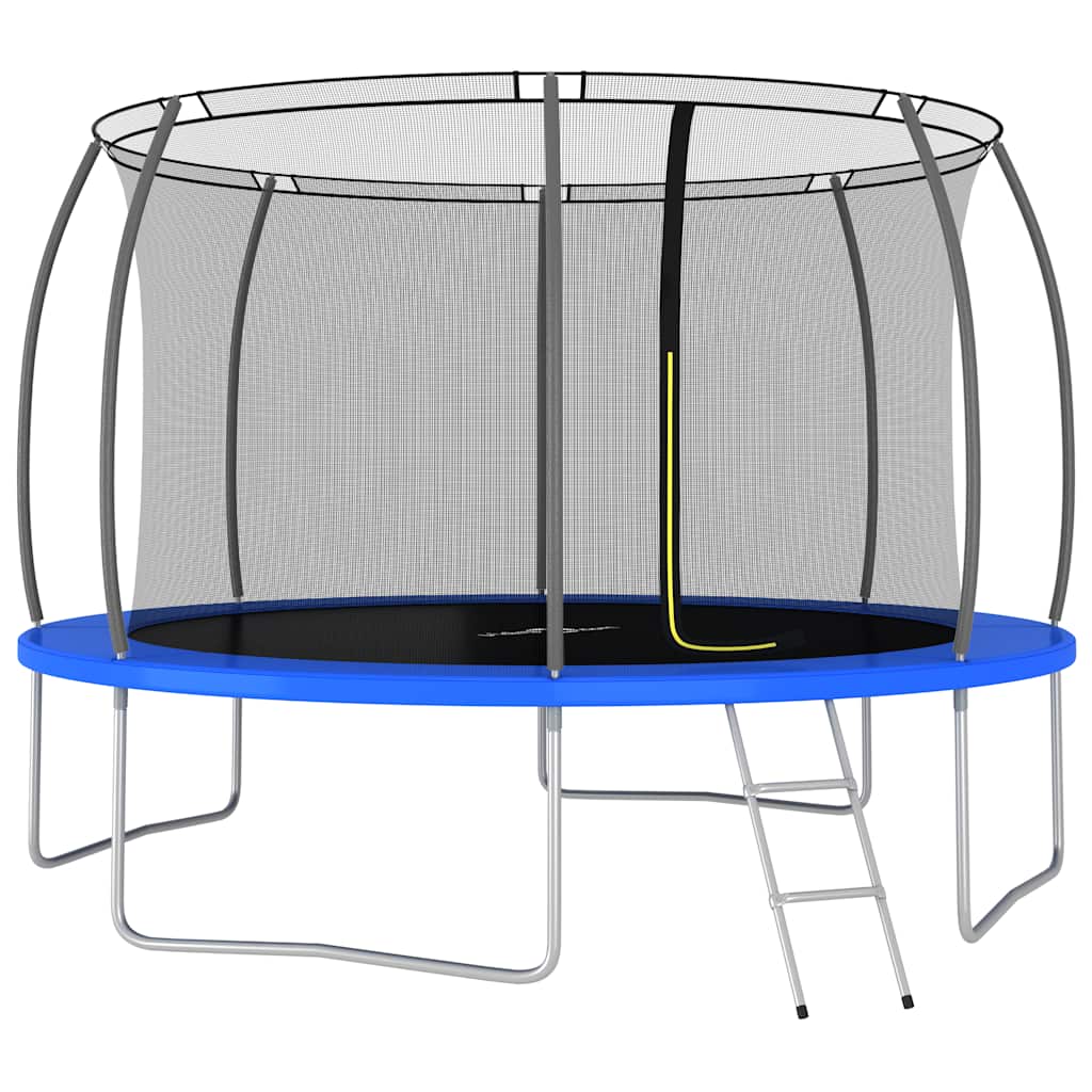 Батут с защитной сеткой и лестница 366 см (12ft) Vidaxl
