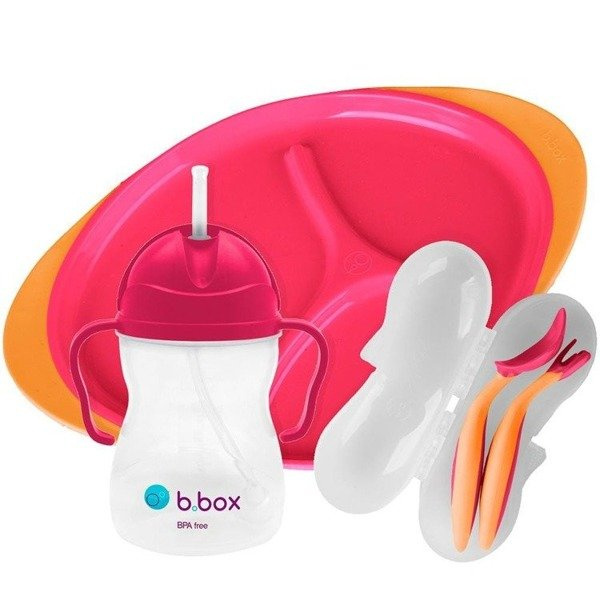 B.Box Zestaw do karmienia Strawberry Shake