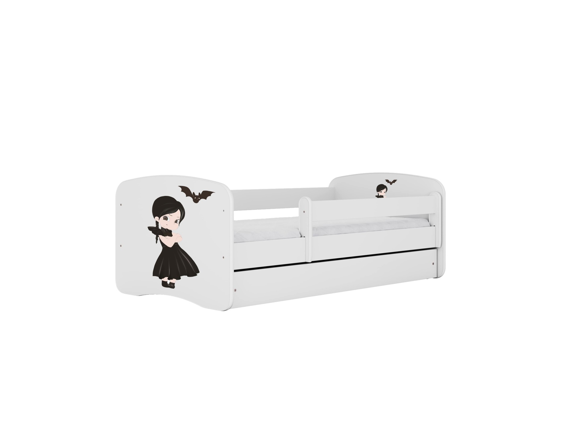 Bed babydreams blue wednesday with drawer with mattress 140/70