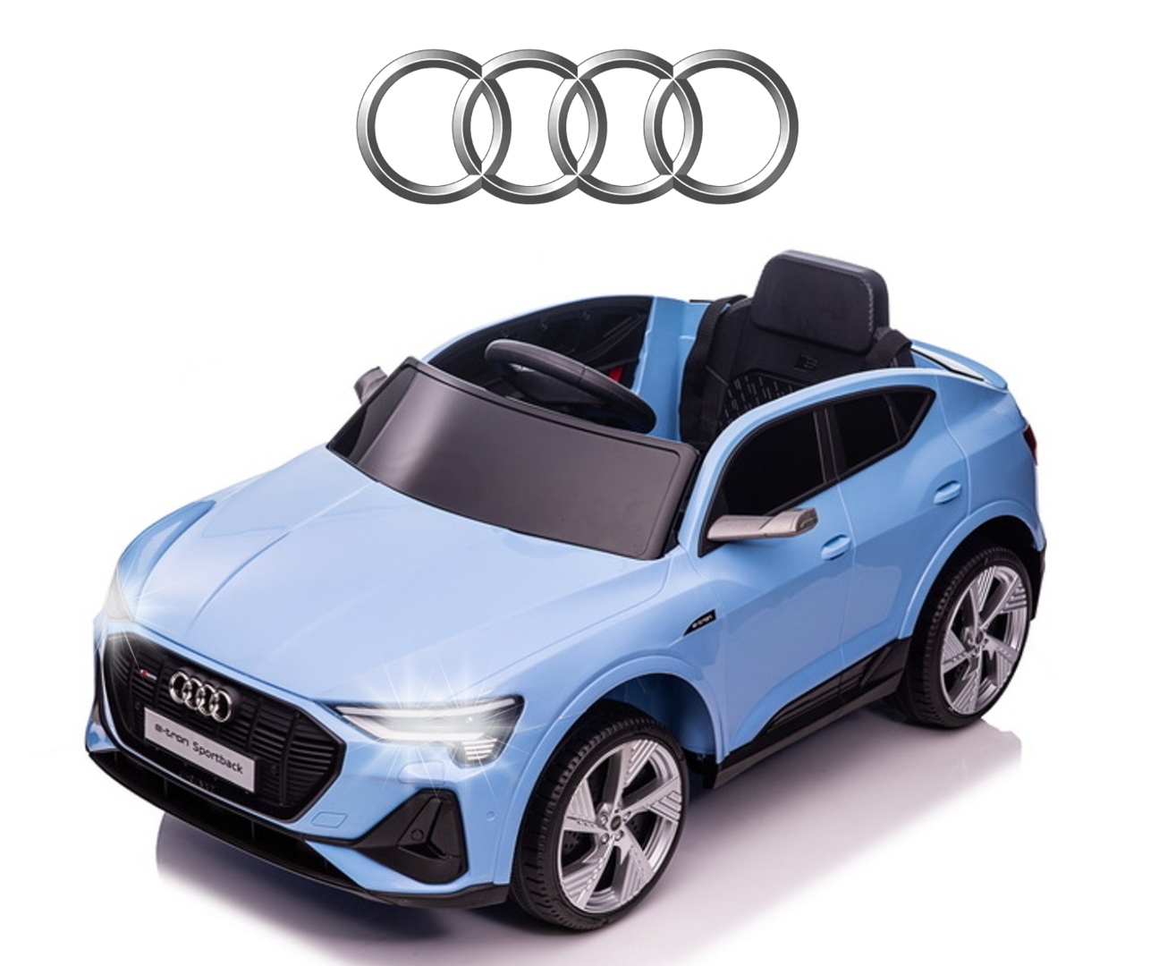 Детский электромобиль Audi E-Tron Sportback 4x4 Blue