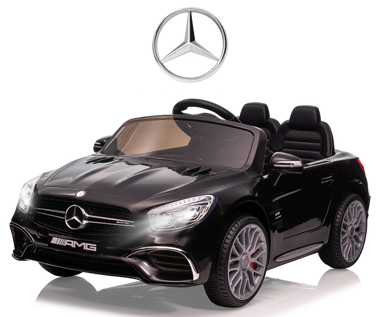 Детский электромобиль Mercedes-Benz SL65 AMG Black