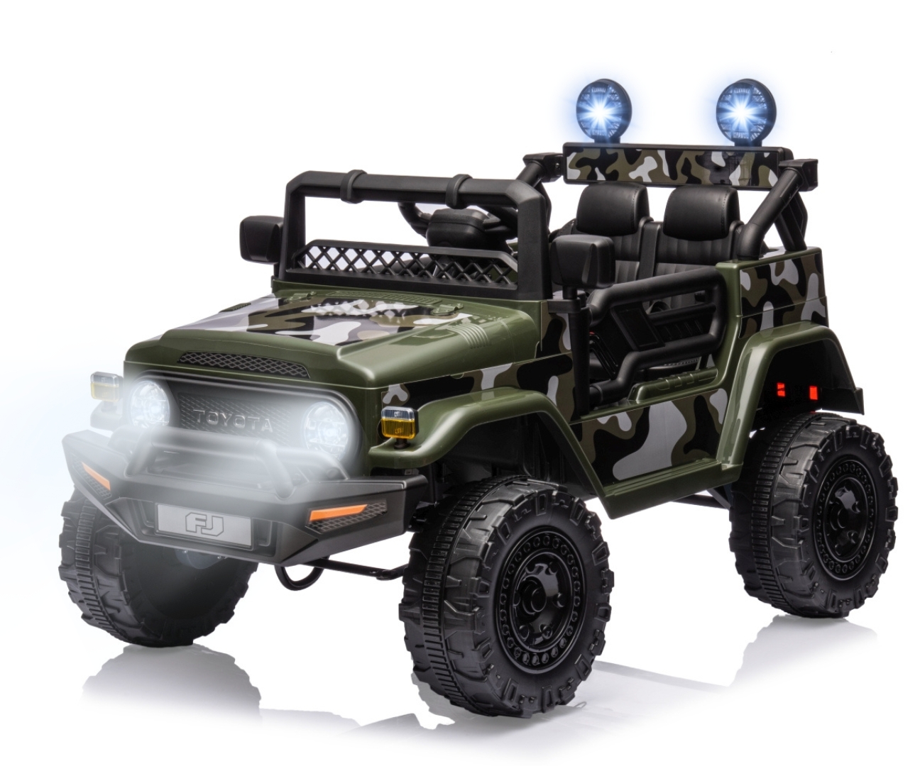 Детский электромобиль Toyota FJ Cruiser Army