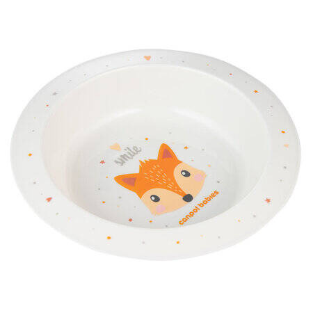 Canpol Babies Cute Animals Miska 270ml 4/412_ora Pomarańczowa