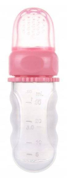 Canpol Babies Tubka silikonowa do podawania musu i owoców 56/110_pin Pink