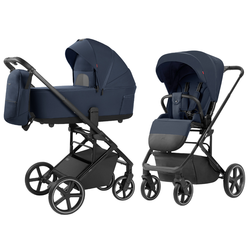 Carrello Alfa CRL-6522 Denim Blue Детская коляска 2в1