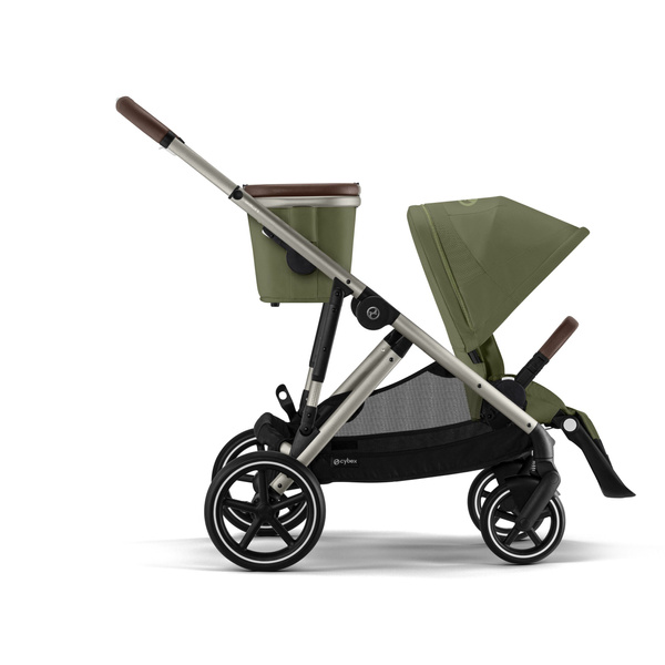 Cybex Gazelle S Wózek Spacerowy Rama Taupe Moss Green