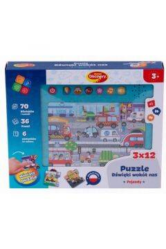 Dumel Puzzle Dźwięki Wokół Nas Pojazdy