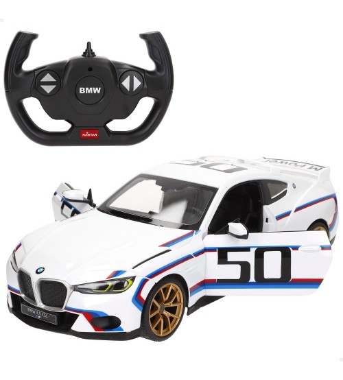 Радиоуправляемая машина  Bmw 3.0 Csl 1:14 6 напр., фары, двери, на батарейках, 6+ CB41289
