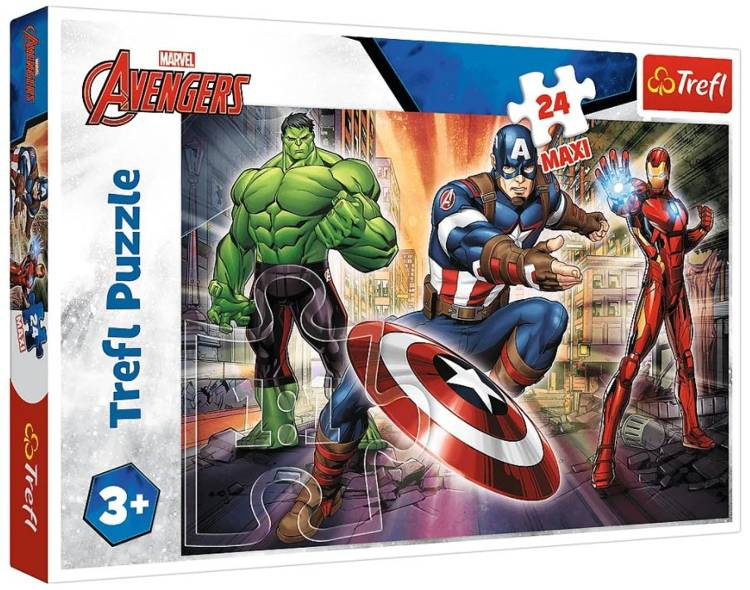 Trefl Puzzle Marvel w Świecie Avengersów