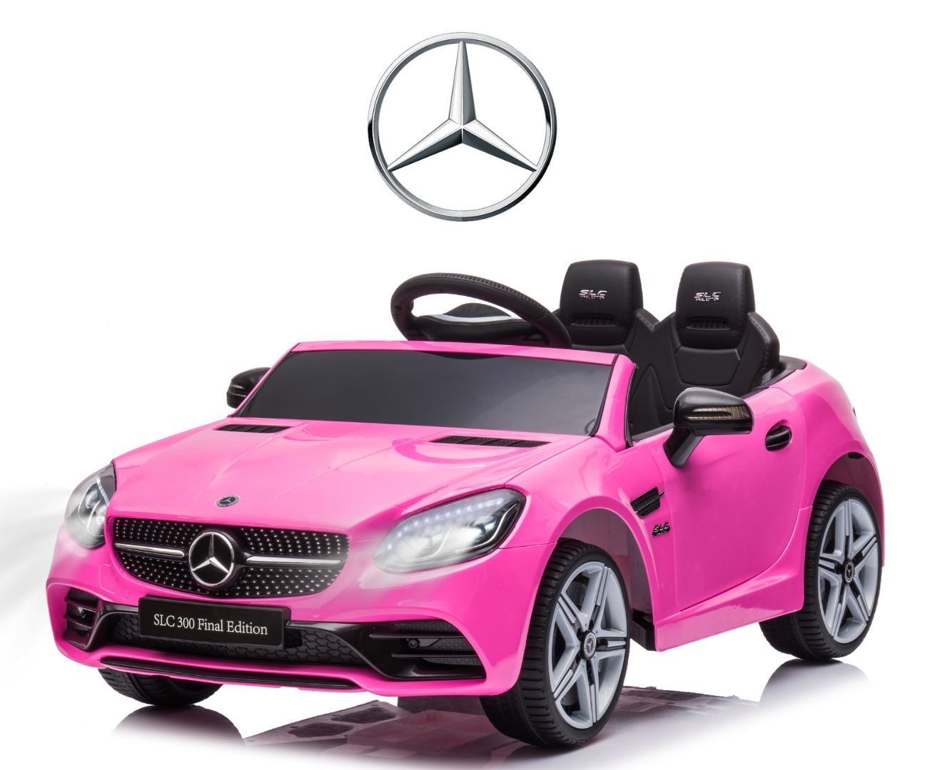 Детский электромобиль Mercedes-Benz SLC Pink