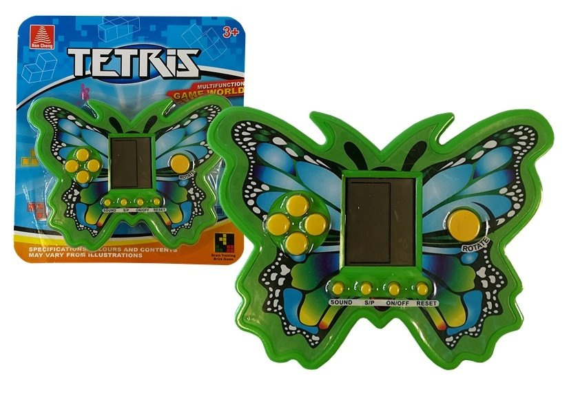 Brick Game Tetris Butterfly Green