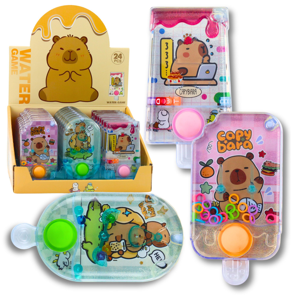 Capybara Mix Popsicle-Shaped Water Arcade Game