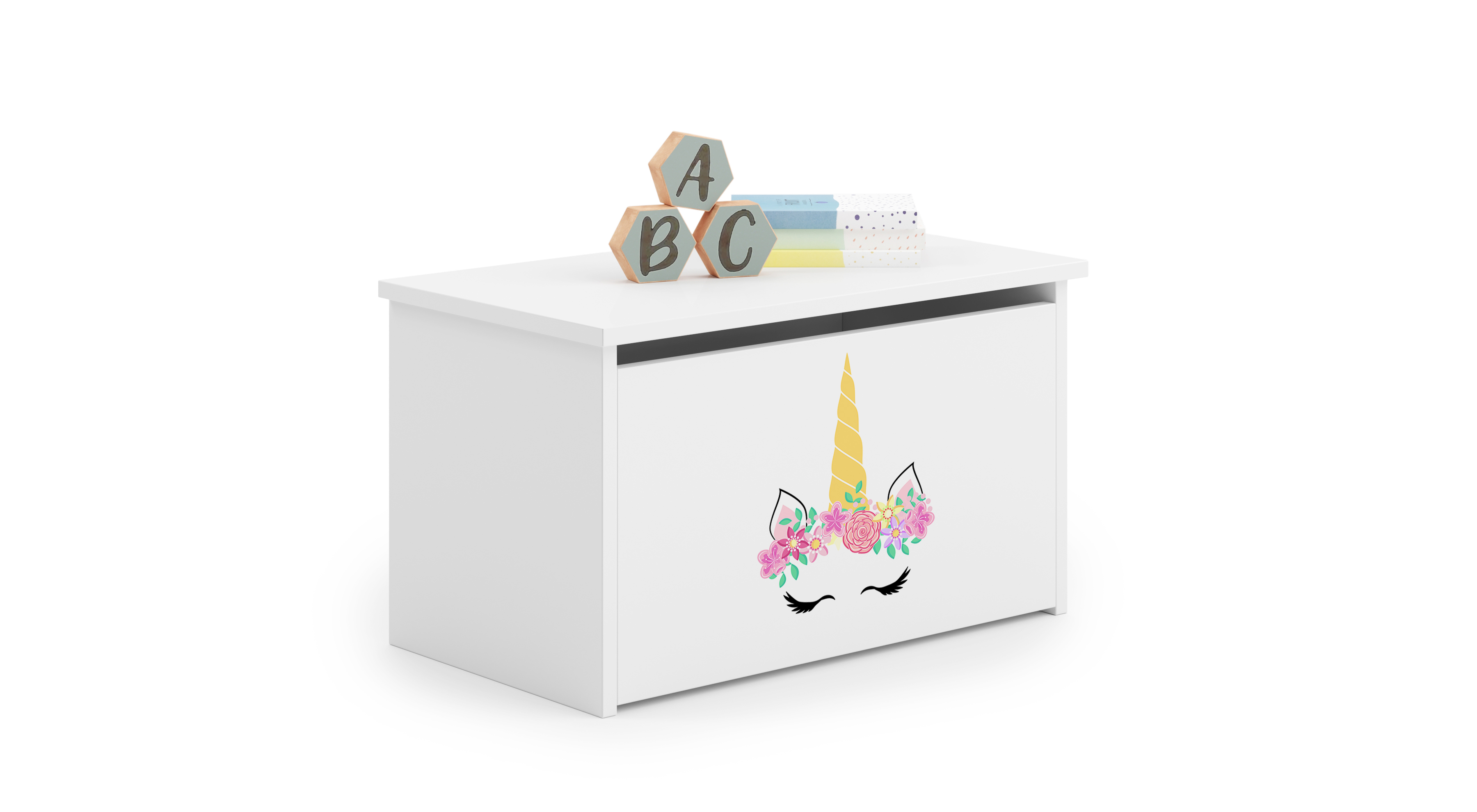 Ящик для игрушек DARIA Unicorn horn