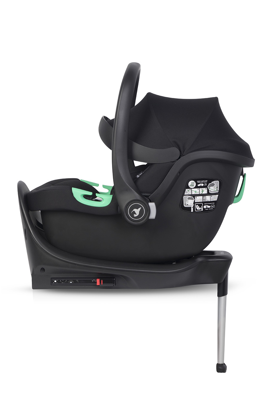 Colibro Petit Pro Onyx + Isofix База Детское автокресло 0-13 кг