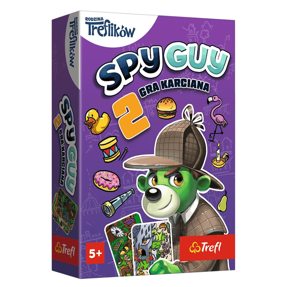 GAME - Spy Guy Card Game 2 of Trefl 02817