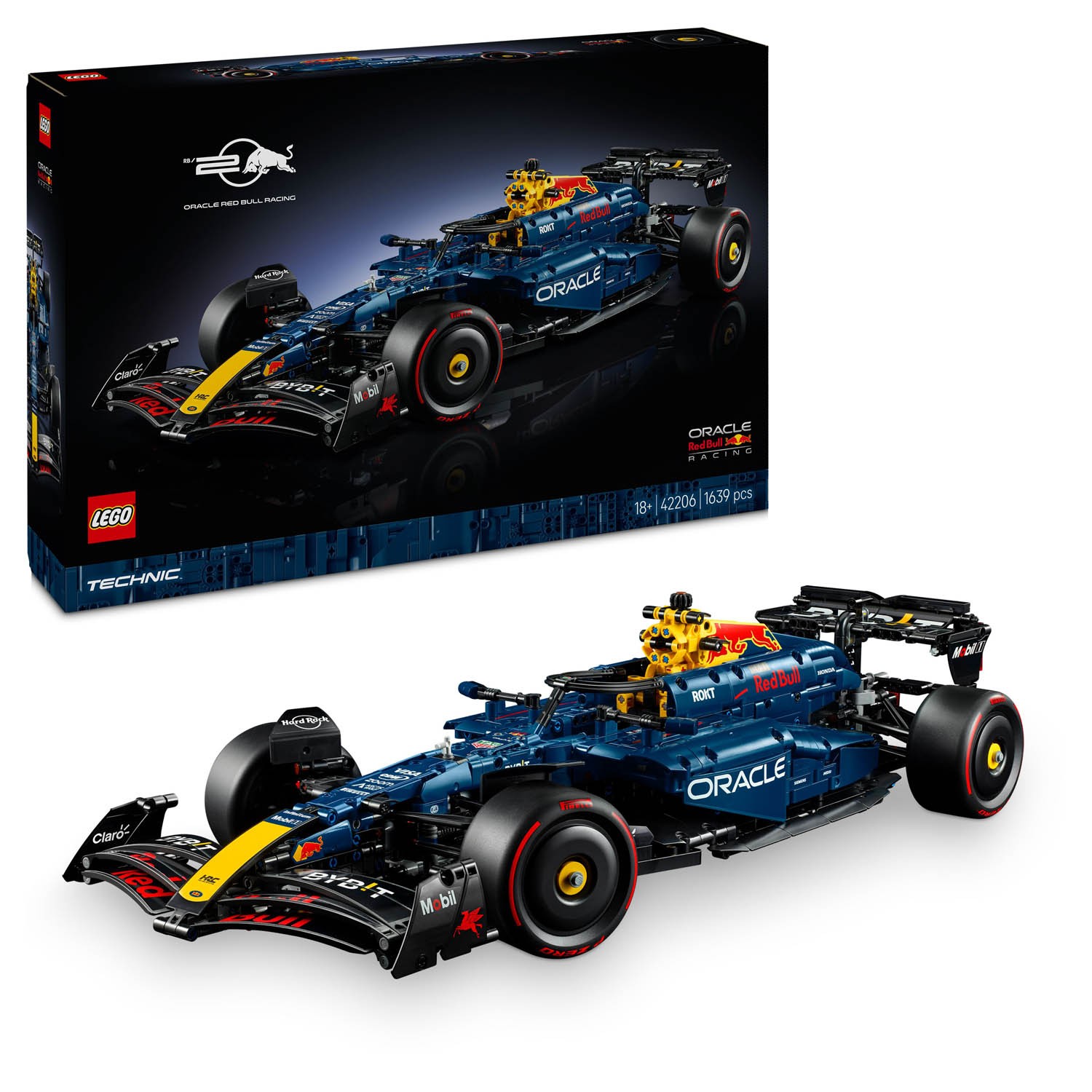 LEGO Technic Oracle Red Bull Racing Rb20 F1 Car 42206