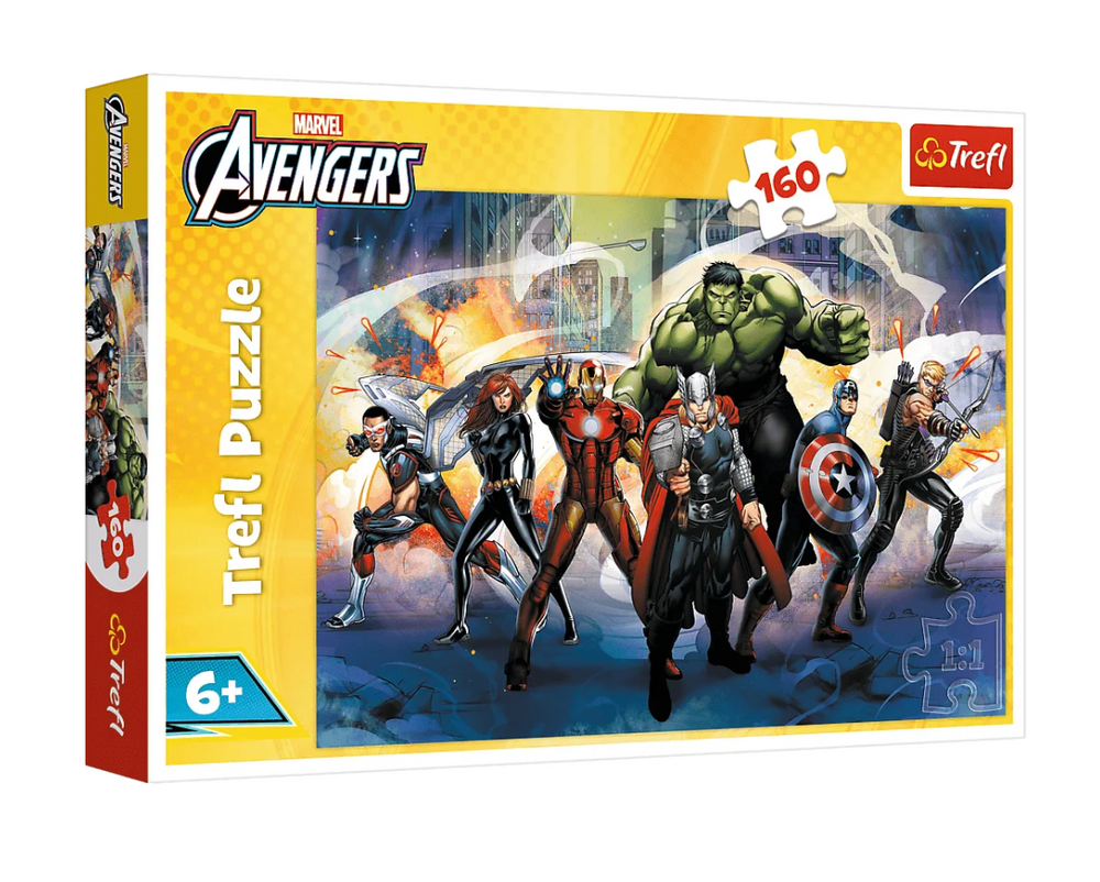 Puzzle – 160 – Superpowers – Disney Marvel The Avengers – Trefl 15428