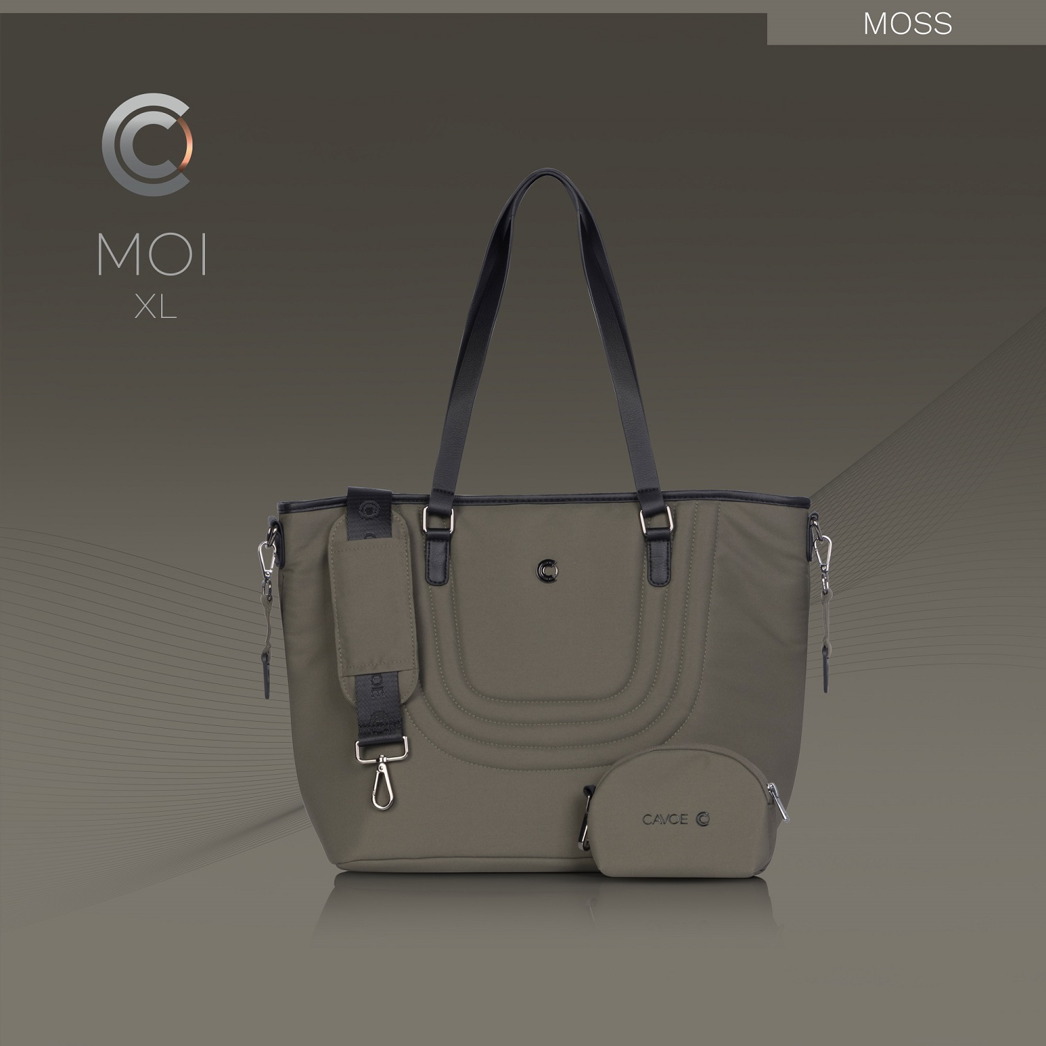 Cavoe Moi XL Moss Cумка для коляски